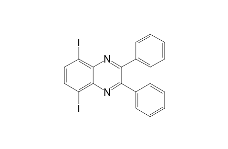 5,8-bis(iodanyl)-2,3-diphenyl-quinoxaline