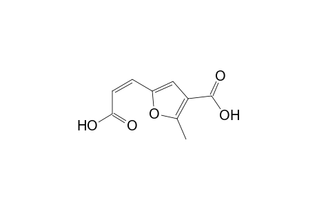 (Z)-3-[4'-(Hydroxycarbonyl)-5'-methyl-2'-furyl]propenoic acid