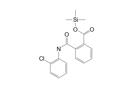 2-[(2-Chloroanilino)carbonyl]benzoic acid, tms derivative