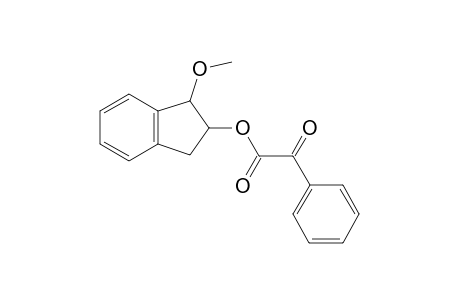 2-Benzoylcarbonyloxy-1-methoxyindan