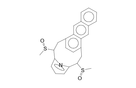 6,16-Etheno-13,9-nitrilo-9H-cyclotrideca[b]naphthalene, 7,8,14,15-tetrahydro-8,14-bis(methylsulfinyl)-