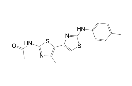 N-(4'-methyl-2-(p-tolylamino)-[4,5'-bithiazol]-2'-yl)acetamide
