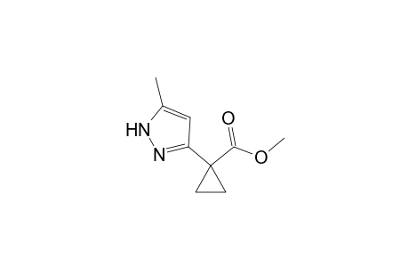 Methyl 1-(5-methyl-1H-pyrazol-3-yl)cyclopropane-carboxylate