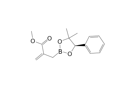 Methyl 2-[4',4'-dimethyl-5'-phenyl-1,3,2-dioxaborolan-2'-yl]methyl}prop-2-enoate