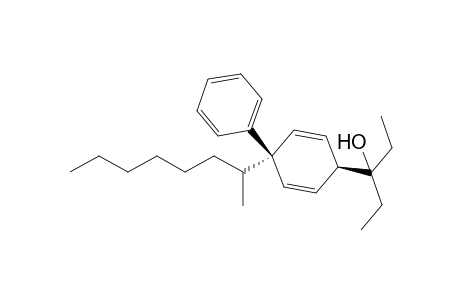 3-[cis-4-(1-Methylheptyl)-4-phenylcyclohexa-2,5-dien-1-yl]pentan-3-ol