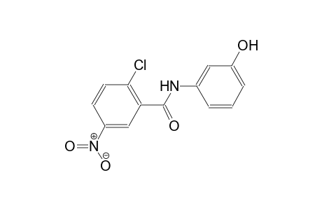 2-chloro-N-(3-hydroxyphenyl)-5-nitrobenzamide