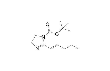 2-[(E)-pent-1-enyl]-2-imidazoline-1-carboxylic acid tert-butyl ester