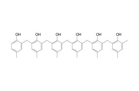 alpha^6-(6-hydroxy-m-tolyl)-alpha^2,alpha^2'-[(2-hydroxy-5-methyl-m-phenylene)dimethylene]bis(2-hydroxy-5-methyl-m-phenylene)dimesitol