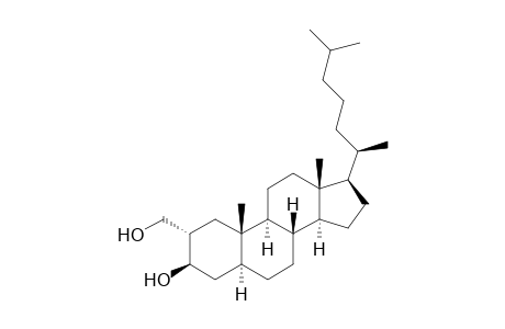 5.alpha.-Cholestane-2.alpha.-methanol, 3.beta.-hydroxy-