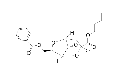 DECURRENSIDE_E;BUTYL-7-{(BENZOYLOXY)-METHYL}-3,8-DIHYDROXY-2,6-DIOXABICYCLO-[3.2.1]-OCTANE-3-CARBOXYLATE