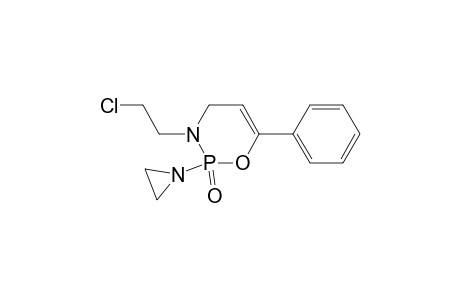 2H-1,3,2-Oxazaphosphorine, 2-(1-aziridinyl)-3-(2-chloroethyl)-3,4-dihydro-6-phenyl-, 2-oxide