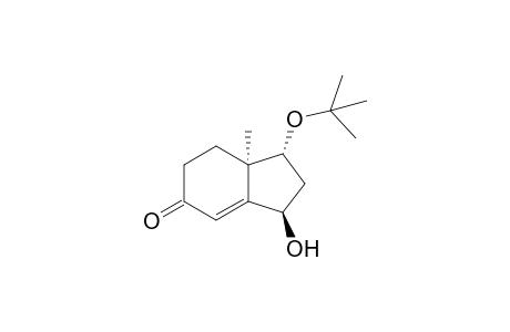 7-tert-Butyloxy-9-hydroxy-6-methylbicyclo[4.3.0]non-1-en-3-one isomer