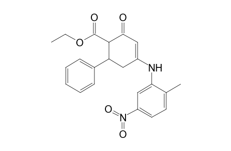 2-keto-4-(2-methyl-5-nitro-anilino)-6-phenyl-cyclohex-3-ene-1-carboxylic acid ethyl ester