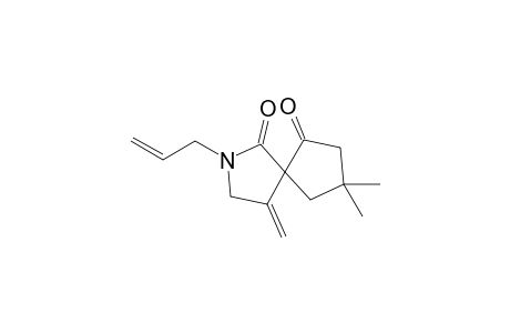 2-Allyl-8,8-dimethyl-4-methylene-2-azaspiro[4.4]nonane-1,6-dione