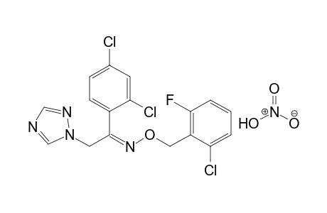 Ethanone, 1-(2,4-dichlorophenyl)-2-(1H-1,2,4-triazol-1-yl)-, O-[(2-chloro-6-fluorophenyl)methyl]oxime, mononitrate