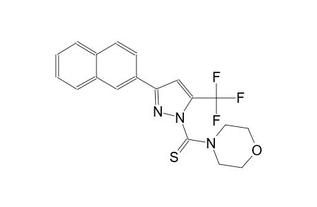 4-{[3-(2-naphthyl)-5-(trifluoromethyl)-1H-pyrazol-1-yl]carbothioyl}morpholine