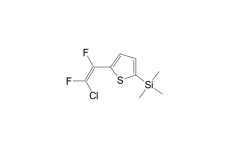 (E,Z)-2-(2-Chloro-1,2-difluorovinyl)-5-(trimethylsilyl)thiophene