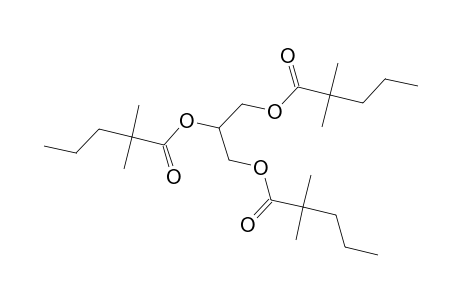 Pentanoic acid, 2,2-dimethyl-, 1,2,3-propanetriyl ester