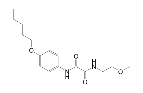 N~1~-(2-methoxyethyl)-N~2~-[4-(pentyloxy)phenyl]ethanediamide