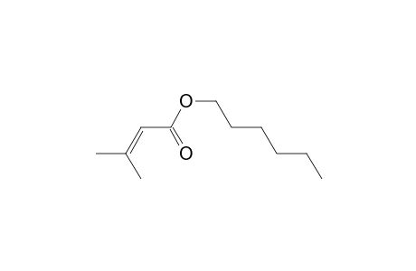 2-Butenoic acid, 3-methyl-, hexyl ester