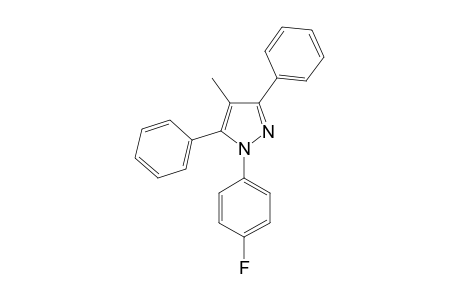 1-(4-fluorophenyl)-4-methyl-3,5-di(phenyl)pyrazole