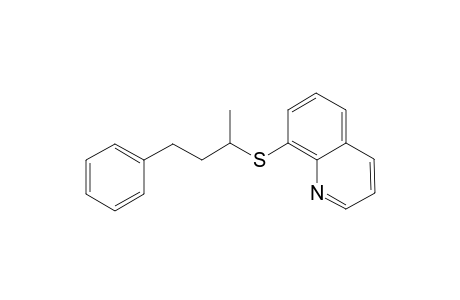 (rac)-8-(4-Phenylbutan-2-ylthio)quinoline