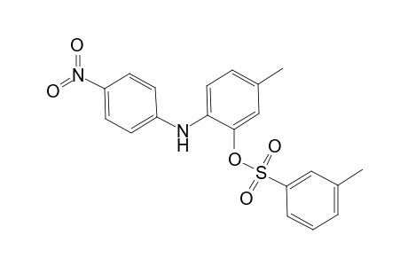 3-Toluenesulfonic acid 5-methylphenyl-2-[(4-nitrophenyl)amino]phenyl ester