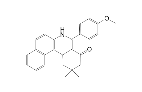 benzo[a]phenanthridin-4(1H)-one, 2,3,6,12c-tetrahydro-5-(4-methoxyphenyl)-2,2-dimethyl-