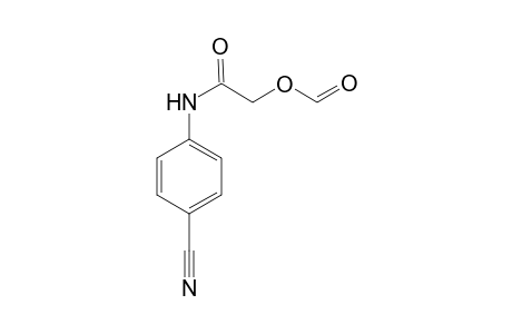 2-[(4-Cyanophenyl)amino]-2-oxoethyl formate