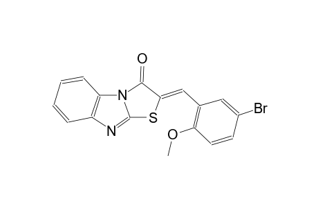 (2Z)-2-(5-bromo-2-methoxybenzylidene)[1,3]thiazolo[3,2-a]benzimidazol-3(2H)-one