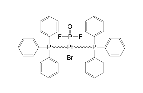 trans-BIS(TRIPHENYLPHOSPHINE)PLATINUM(2+) BROMIDE PHOSPHONIC DIFLUORIDE