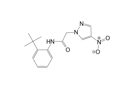 N-(2-tert-butylphenyl)-2-(4-nitro-1H-pyrazol-1-yl)acetamide