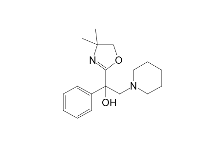 1-(4,4-Dimethyl-2-oxazolin-2-yl)-1-phenyl-2-(piperidin-1-yl)-ethanol