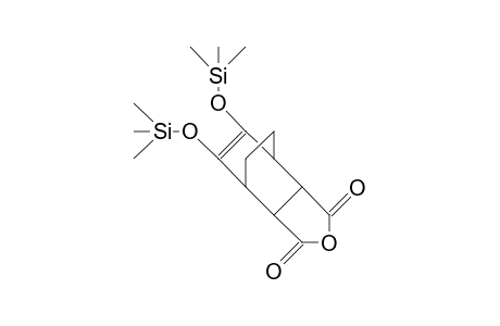 5,6-Bis(trimethylsilyloxy)-bicyclo(2.2.2)oct-5-ene-2,3-endo-dicarboxylic acid, anhydride