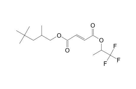 Fumaric acid, 2,4,4-trimethylpentyl 1,1,1-trifluoroprop-2-yl ester