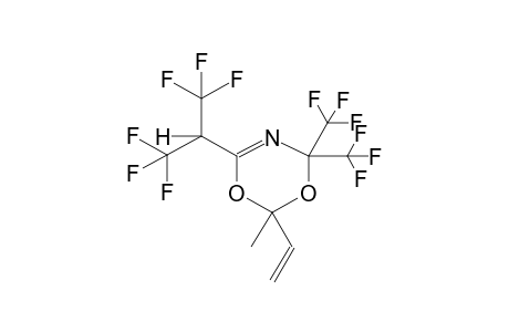 2-METHYL-2-VINYL-4,4-BIS(TRIFLUOROMETHYL)-6-(2-HYDROHEXAFLUOROPROPYL-2)-2H,4H-1,3,5-DIOXAZINE