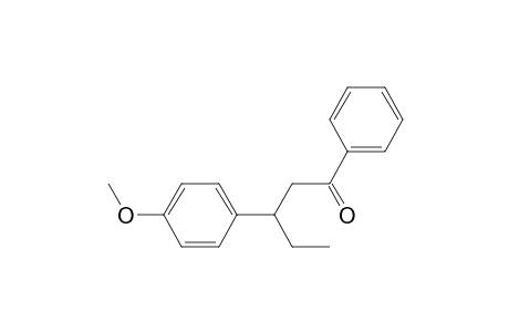 3-(4-Methoxyphenyl)-1-phenyl-1-pentanone