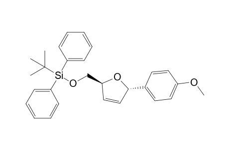 (2S,5S)-5-(tert-Butyldiphenylsiloxy)methyl-2-(4-methoxyphenyl)-2,5-dihydrofuran
