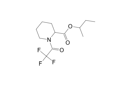 2-Piperidinecarboxylic acid, 1-(trifluoroacetyl)-, 1-methylpropyl ester