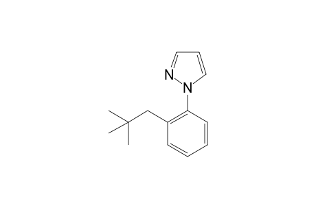 1-(2-Neopentylphenyl)-1H-pyrazole