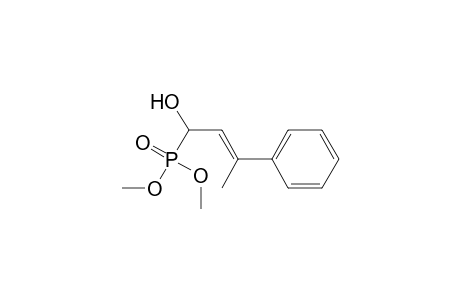 Dimethyl (E)-1-hydroxy-3-phenyl-2-butenylphosphonate