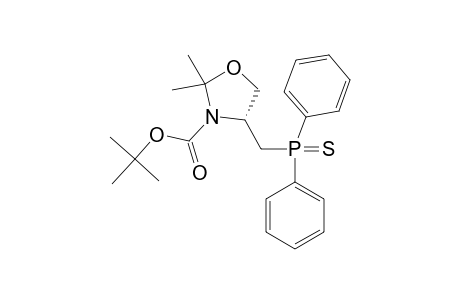 (S)-N-(TERT.-BUTOXYCARBONYL)-4-[(METHYLENEDIPHENYLPHOSPHINO)-SULFIDE]-2,2-DIMETHYLOXAZOLIDINE