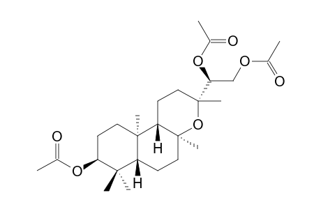 ENT-13-EPI-8,13-EPOXY-3-BETA,14S,15-TRIACETOXYLABDANE
