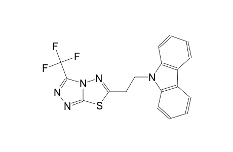 9H-carbazole, 9-[2-[3-(trifluoromethyl)[1,2,4]triazolo[3,4-b][1,3,4]thiadiazol-6-yl]ethyl]-