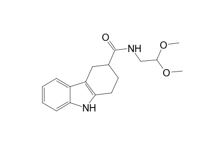 N-(2',2'-Dimethoxyethyl)-1,2,3,4-tretrahydrocarbazole-3-carboxamide