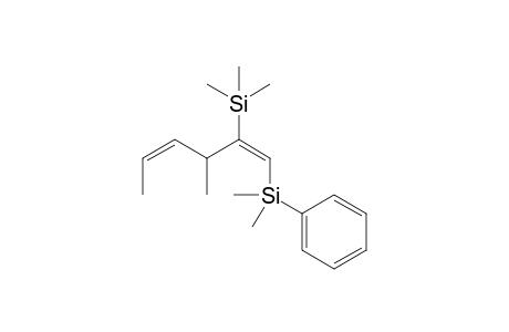 Dimethyl[(1E,4Z)-3-methyl-2-(1,1,1-trimethylsilyl)-1,4-hexadienyl]phenylsilane