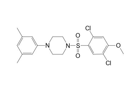1-(2,5-Dichloro-4-methoxy-benzenesulfonyl)-4-(3,5-dimethyl-phenyl)-piperazine