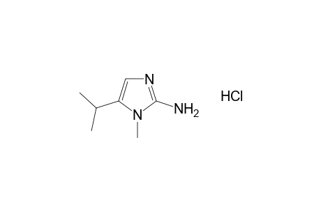 2-amino-5-isopropyl-1-methylimidazole, monohydrochloride