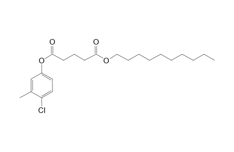 Glutaric acid, 4-chloro-3-methylphenyl decyl ester