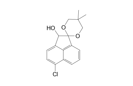 5-Chloro-5',5'-dimethyl-2-hydroxyacenaphthene-1-spiro-2'-[1,3]dioxane